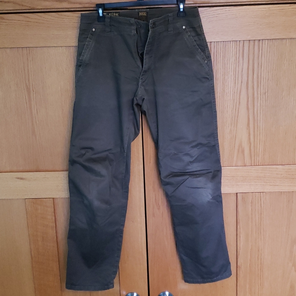 Kuhl mens brown Slackr pants 30 x 32